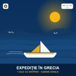 Expediție nautică în Grecia — o săptămână (cabină dublă în regim single)